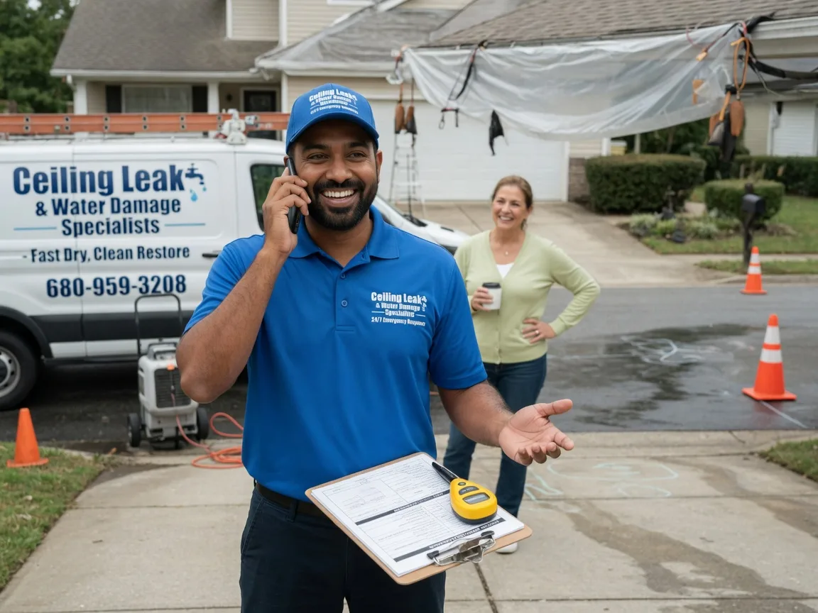 Ceiling Leak Cleanup Gould, AR FAQs